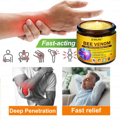 XRLXRL® Bee Venom Pain-Relief Bone Healing Cream🏃‍♀️🏃‍♀️(Specially for older adults)