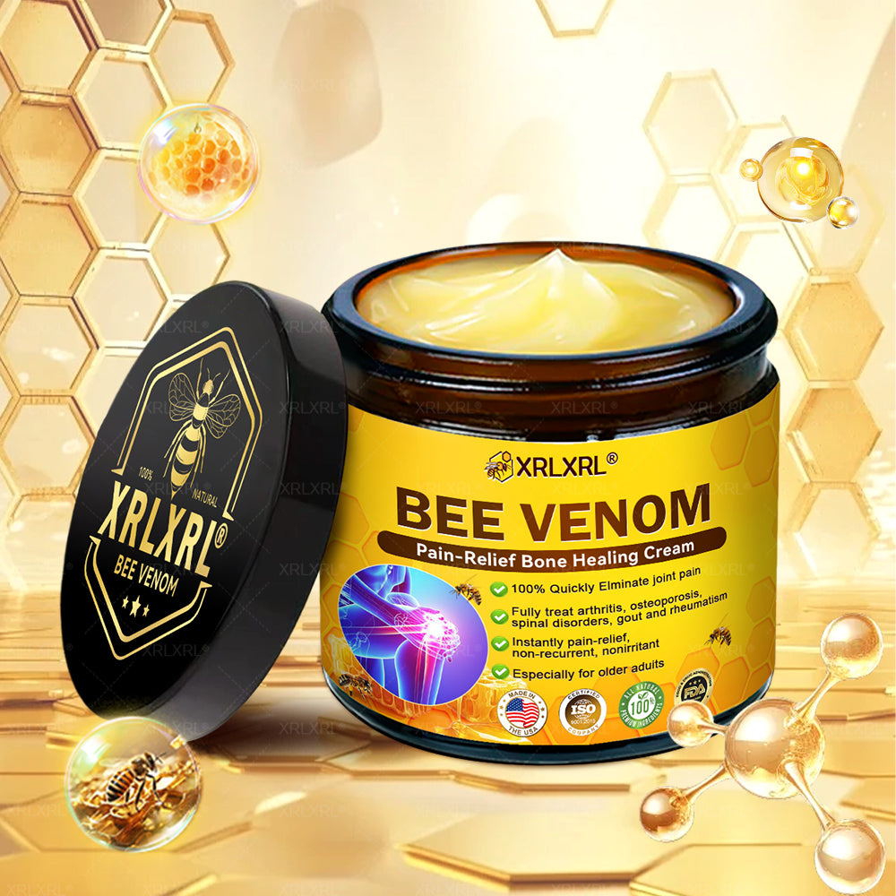 XRLXRL® Bee Venom Pain-Relief Bone Healing Cream🏃‍♀️🏃‍♀️(Specially for older adults)