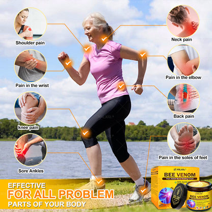XRLXRL® Bee Venom Pain-Relief Bone Healing Cream🏃‍♀️🏃‍♀️(Specially for older adults)
