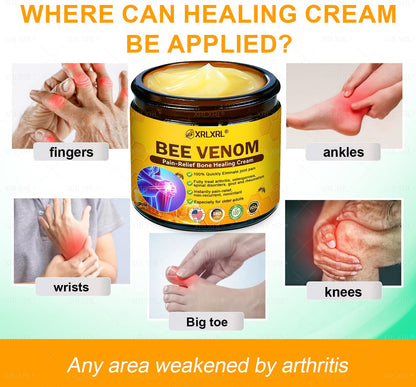 XRLXRL® Bee Venom Pain-Relief Bone Healing Cream🏃‍♀️🏃‍♀️(Specially for older adults)